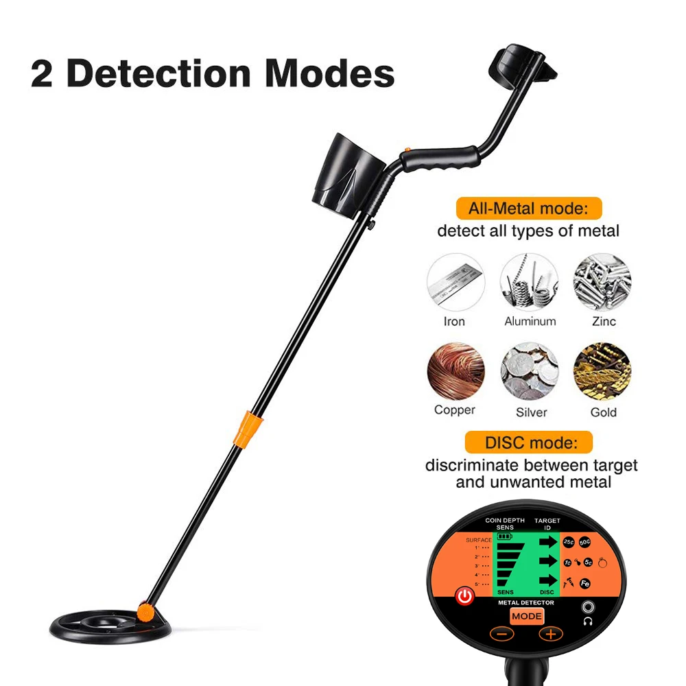Подземный металлоискатель многофункциональный металлодетектор с ЖК дисплеем