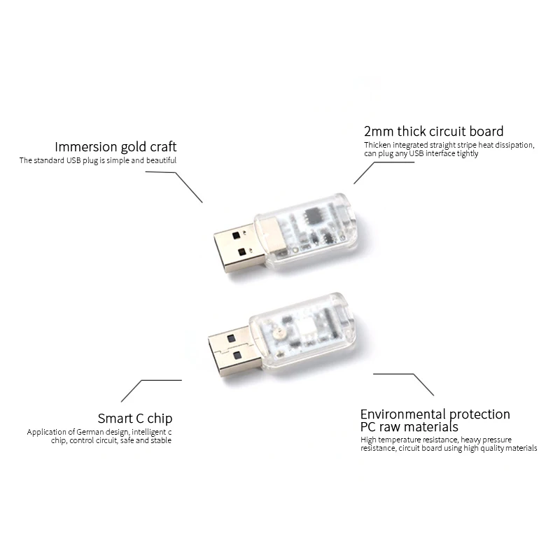 

Car Atmosphere Touch Light USB Music Lamp Mini Decoration LED Night Lamps Car Ambient Light Colorful Night Light Car Accessories