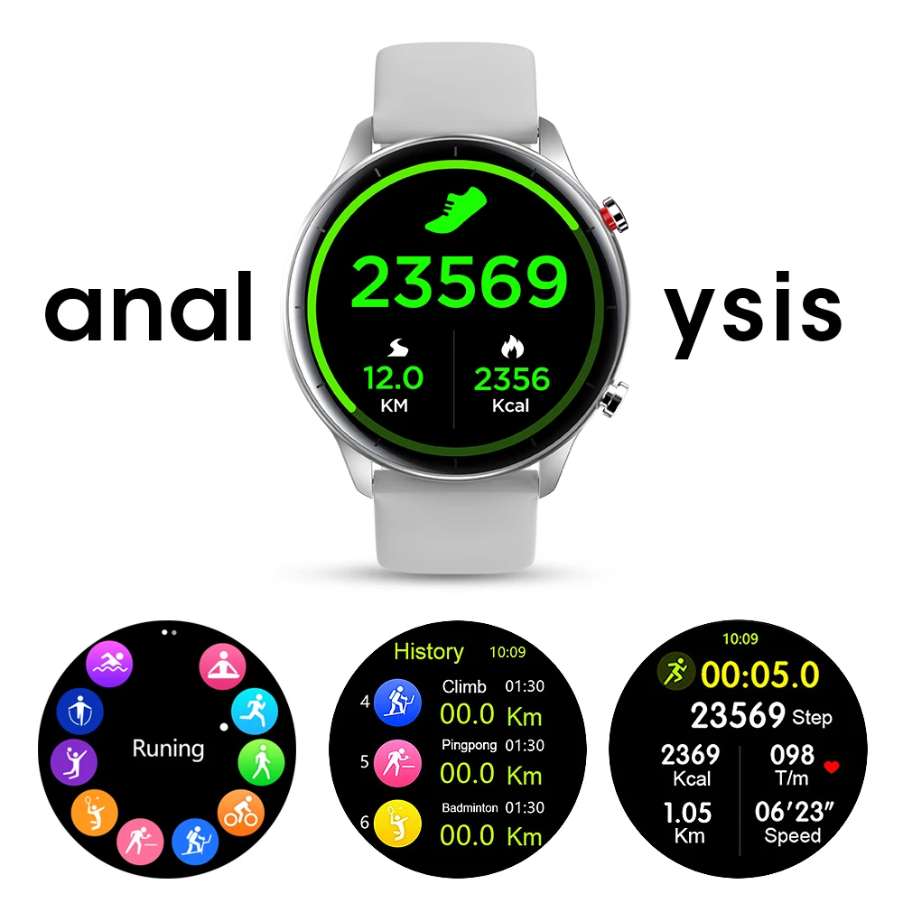 

2021 New Bluetooth Call Smart Watch Women Waterproof Sports Fitness Tracker For Xiaomi Huawei Phone Health Music smartwatch Men