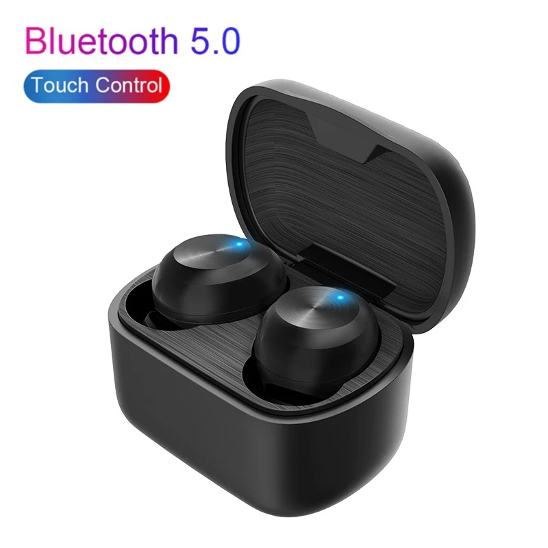 

Bluetooth-наушники V5.0, TWS, настоящие беспроводные наушники-вкладыши, водонепроницаемые мини-наушники, стерео, спортивные наушники