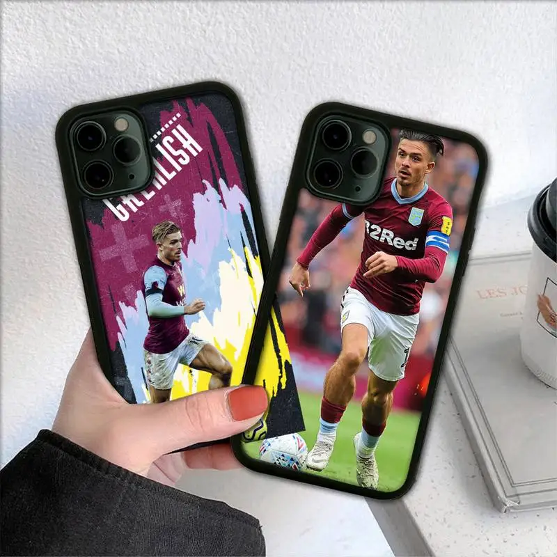

Jack Grealish Phone Case For PC-Iphone 5 5s se 6 6s 7 8 11 12 X Xs Xr Pro Plus Max Mini Cover