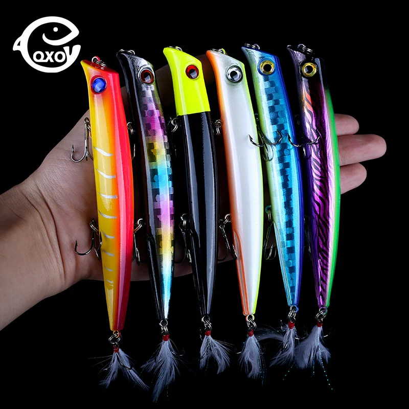 

QXO Fishing Wobblers Fishing Popper Lure Accessories Minnow Winter For Fishing Crankbait Everything For Fishing Isca Artificial