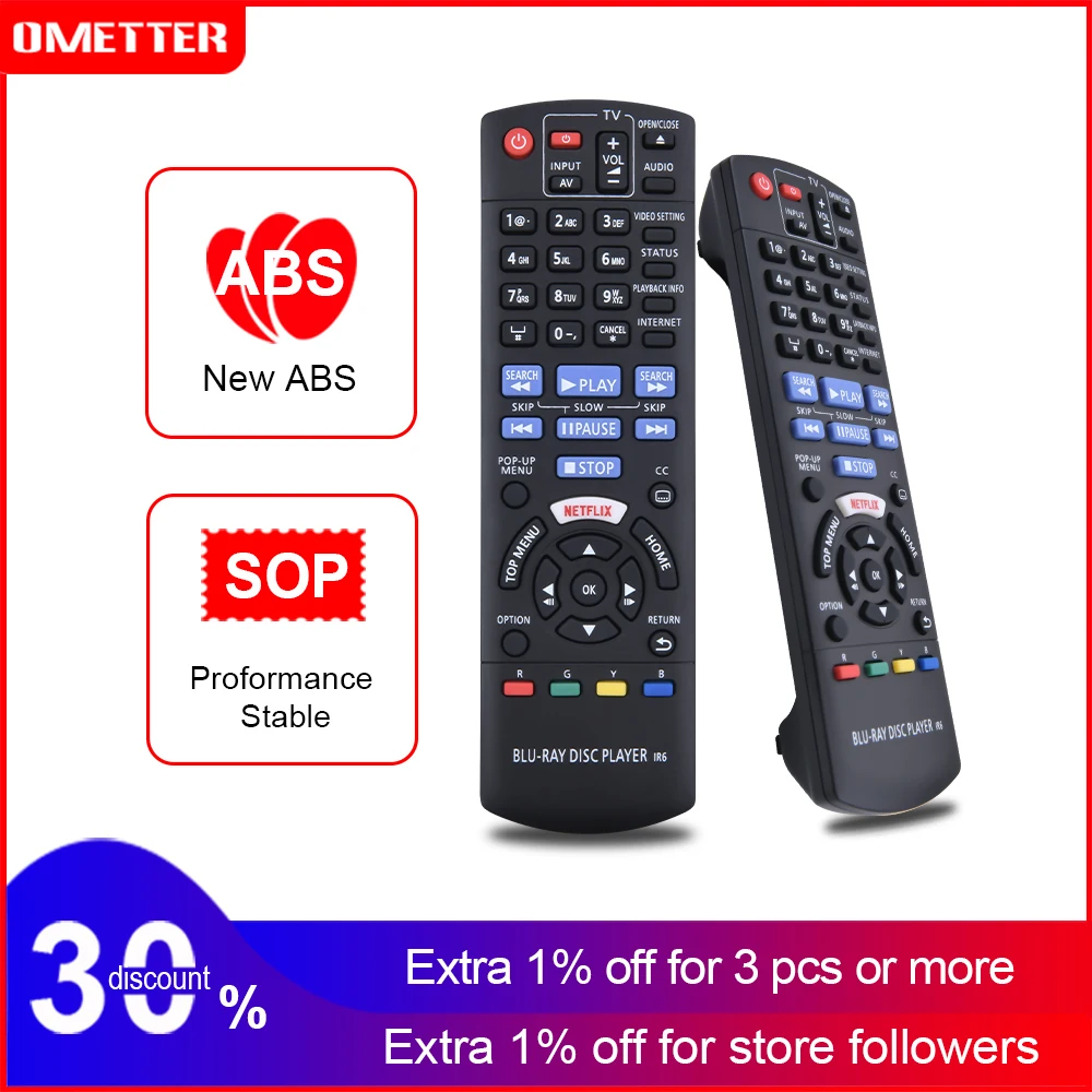 Оригинальный новый пульт дистанционного управления для Panasonic DMP-UB200 Ultra HD Blu-Ray DVD Blu-Ray DMP-BDT270 N2QAYB001167