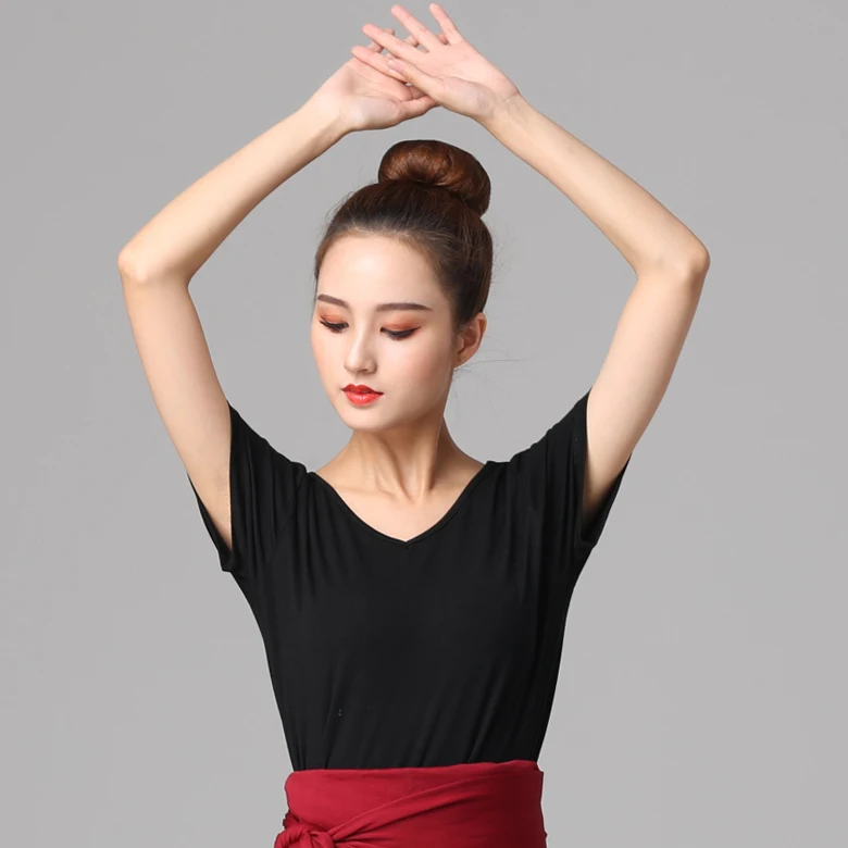 Юбка испанского фламенко для женщин и девочек танцевальное Цыганское Платье