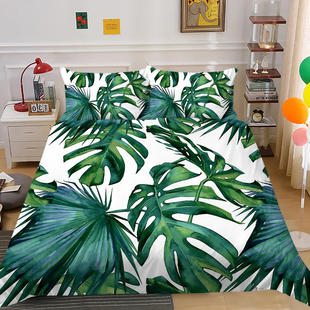 

3D Bedding Set Luxury Duvet Cover Set King Queen Full Double Size Modern Home Bed Set 2/3 Pcs Pillowcase Bed Gift