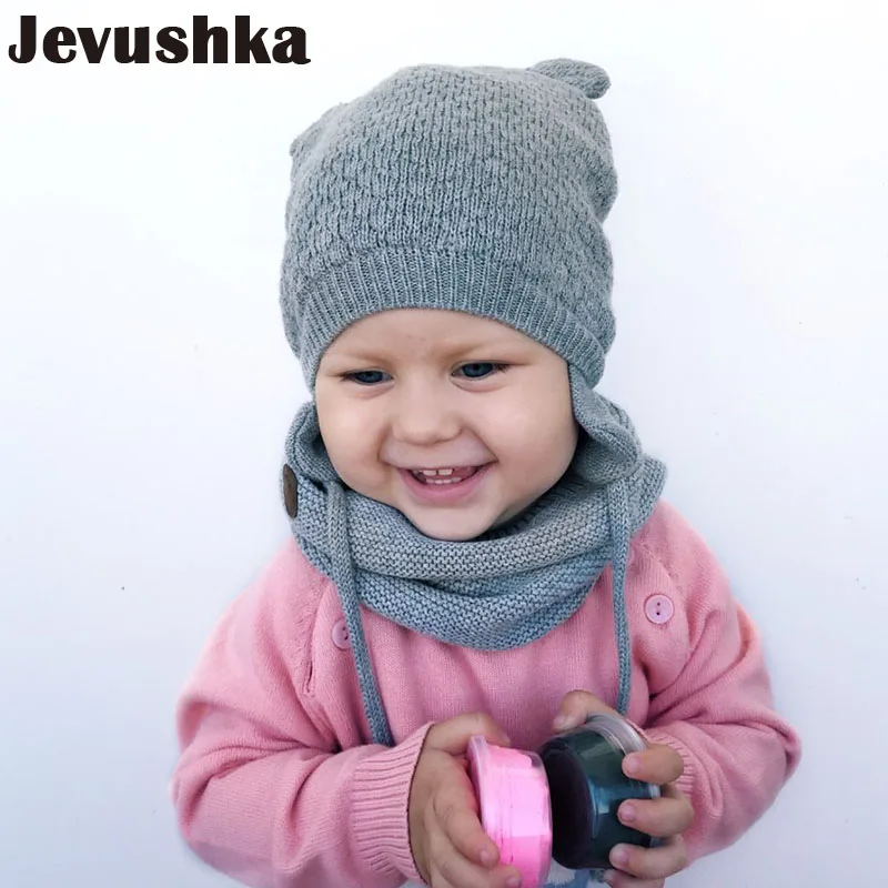 Шапка-ушанка с подкладкой из 100% хлопка для новорожденных малышей зимняя шапка