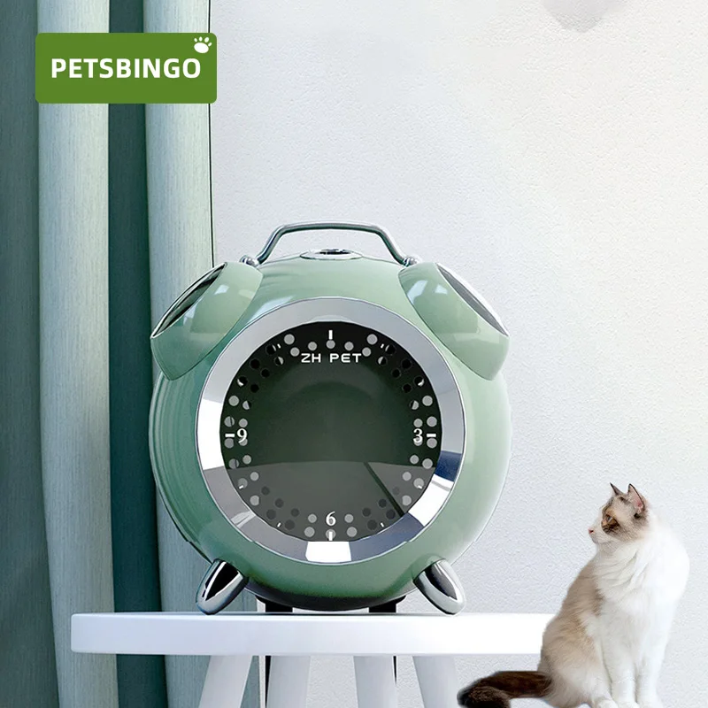 

Pets Bingo Cat Backpack Large Space Capsule Fashion Breathable Kitten Handbag Portable Luxury Puppy Carrier for 7.5kg Pet bag