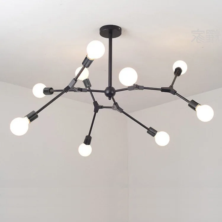 

Post-modern Nordic Herringbone Contemporary Pendant Light Living Room Dining Room Dimmable G9 Bulb Hanging Lamps Led lampen