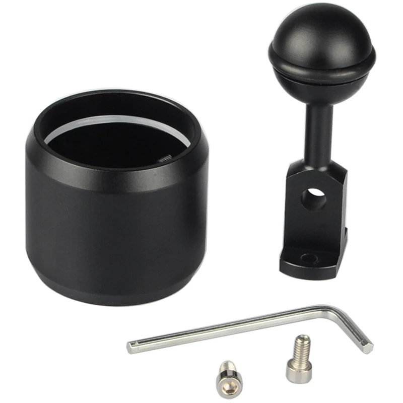 Дайвинг шаровой рычаг для крепления света держатель Клип подводный фонарик