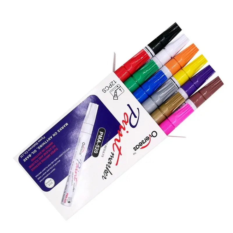 Новые универсальные водонепроницаемые маркеры для краски на масляной основе