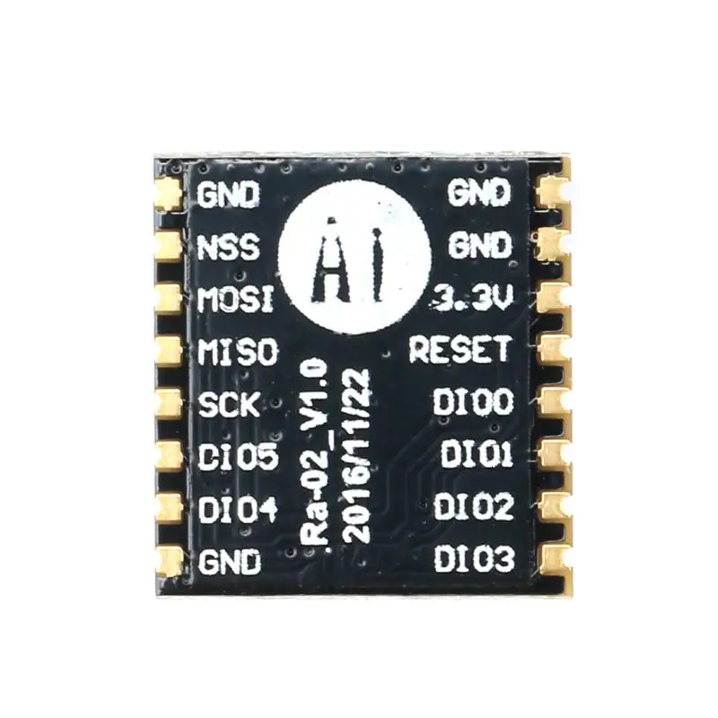 Ra-02 SX1278 беспроводной модуль 433 МГц последовательный порт SPI интерфейс LoRa спектр DIY