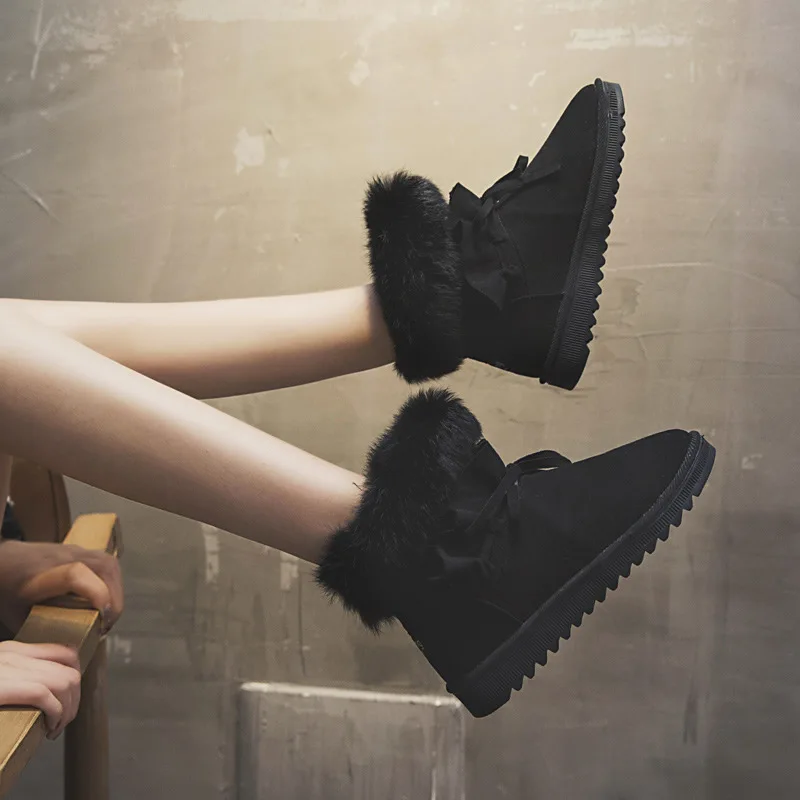 Зимние сапоги женские зимние 2019 г. Новая Корейская версия диких хлопчатобумажных