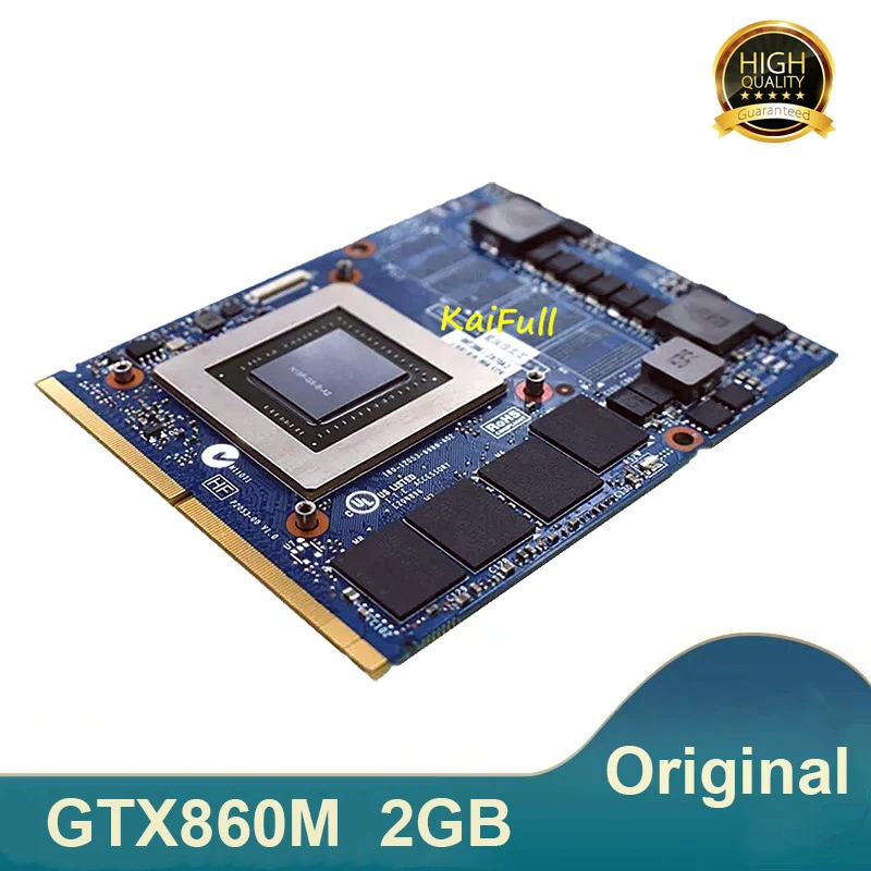 Оригинальная видеокарта GTX860M GTX 860M GTX860 N15P GX B A2 DDR5 для Dell Alienware M17X R4 R5 M18X R2 R3
