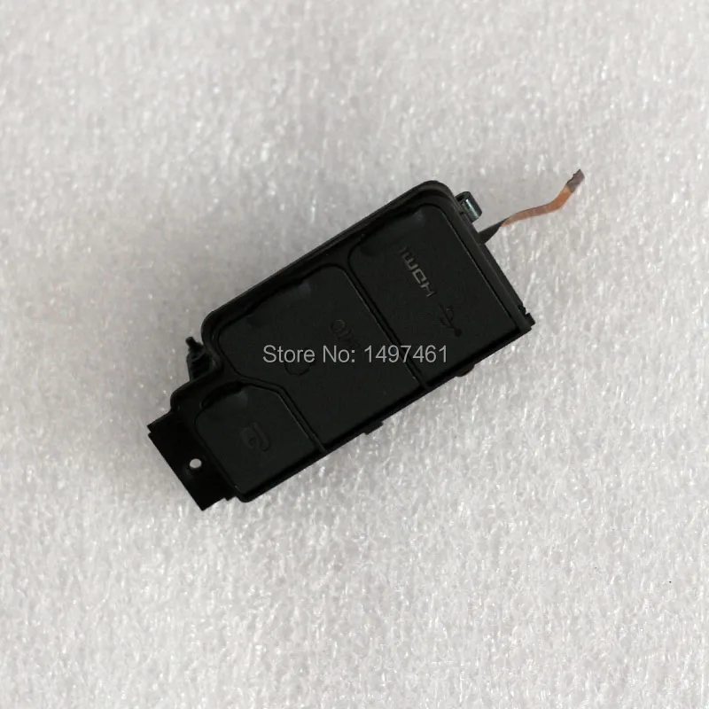Боковая USB HDMI MIC и gps Крышка для помещения украшают резиновый в сборе с кабелем запчасти для Nikon D750 SLR