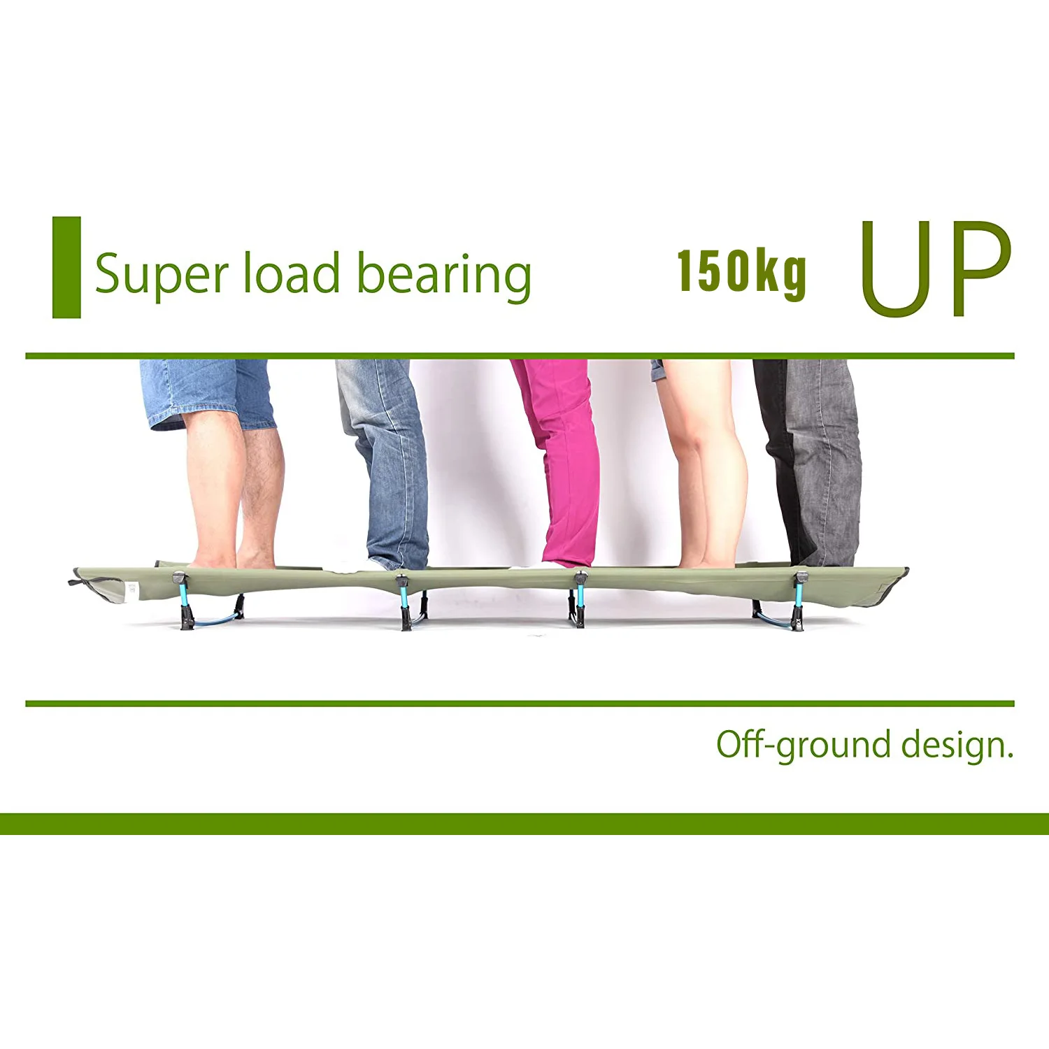 

HULK Oxford Cloth Camping Cot Portable Camping Bed Folding Cot Bed for Outdoor ultralight Compact Sleeping Cot Travel Picnic