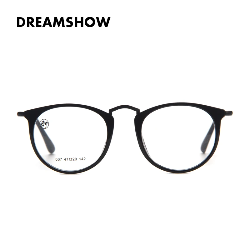 

TR90 Women's Glasses Frame Fashion Optical Round Eyeglasses Clear Myopia Prescription Eyewear Frames For Women #007