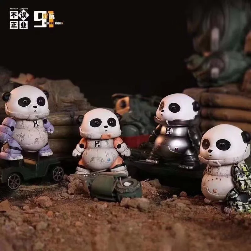 

Cartoon cute new panda figure toy ornaments