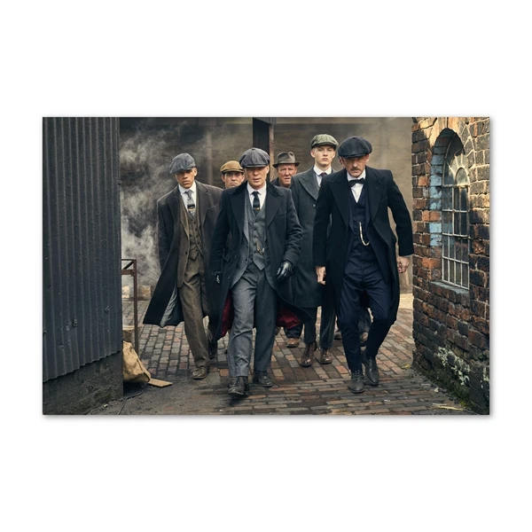 

Острые козырьки Shelby Fan Artwork Настенная живопись на холсте ТВ-шоу Плакаты и принты Настенные панно Украшение стен дома