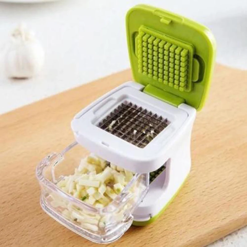

Kitchen Tools Garlic Press Chopper Slicer Hand Presser Grinder Crusher