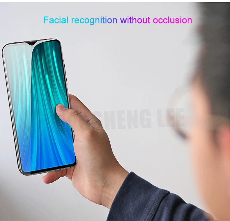Закаленное стекло с полным покрытием для Xiaomi Redmi Note 8T защита экрана