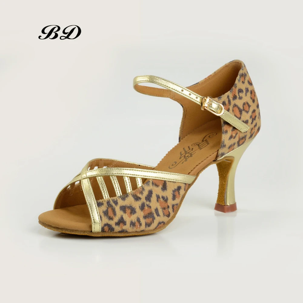 Женские кроссовки для латиноамериканских танцев BD туфли на мягкой подошве