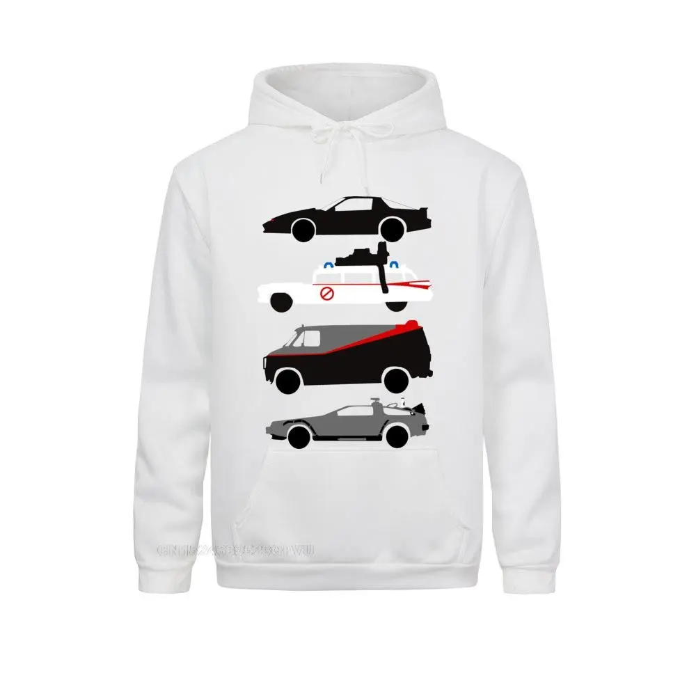 Knight Rider Kitt Ghostbustears Men Sweater The Car's The Star Casual Anime Hoodie Cotton Pullover Hoodie