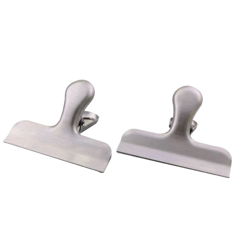 

1pcs Stainless Steel Bag clips Snack Sealing Clip Keep Fresh Clip Kitchen Tools Food Clips Food Sealing Clamp