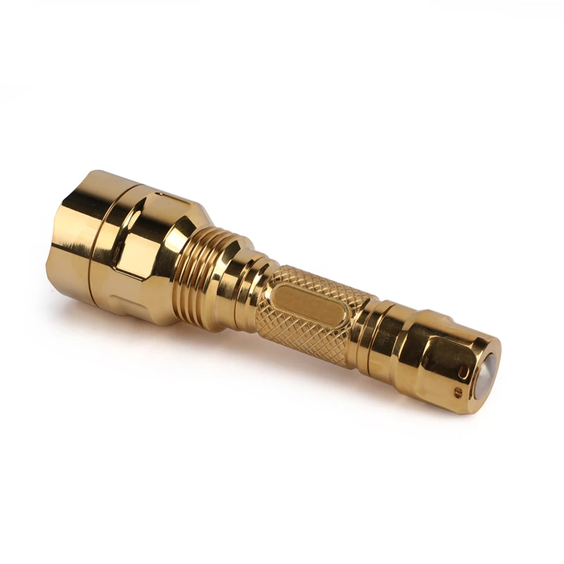 Латунь Astrolux C8 SST40/XP L HI 1300lm 7/4 режима A6 драйвер EDC тактический фонарь 18650 прожектор