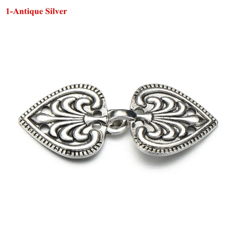 1-Antique Silver Ретро Винтаж весна и осень кардиган утка клип булавка Женская шаль-блузка воротник свитер Шарф Брошь с застежкой булавка Шарм ювелирные изделия - Окраска металла: 1-Antique Silver
