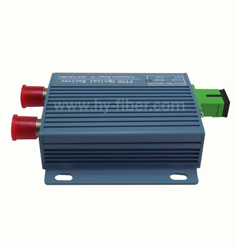 FTTH оптический приемник триплексор Minimode CATV оптический узел два РЧ порта HY-21-R33B