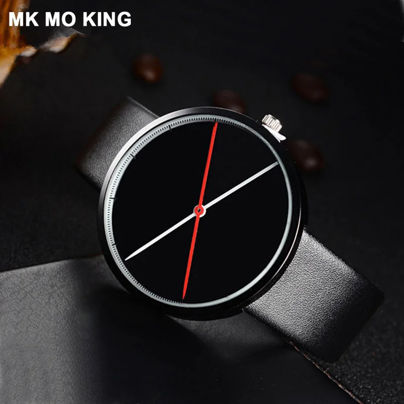 Пара часов подарок для влюбленных модные часы унисекс с кожаным ремешком