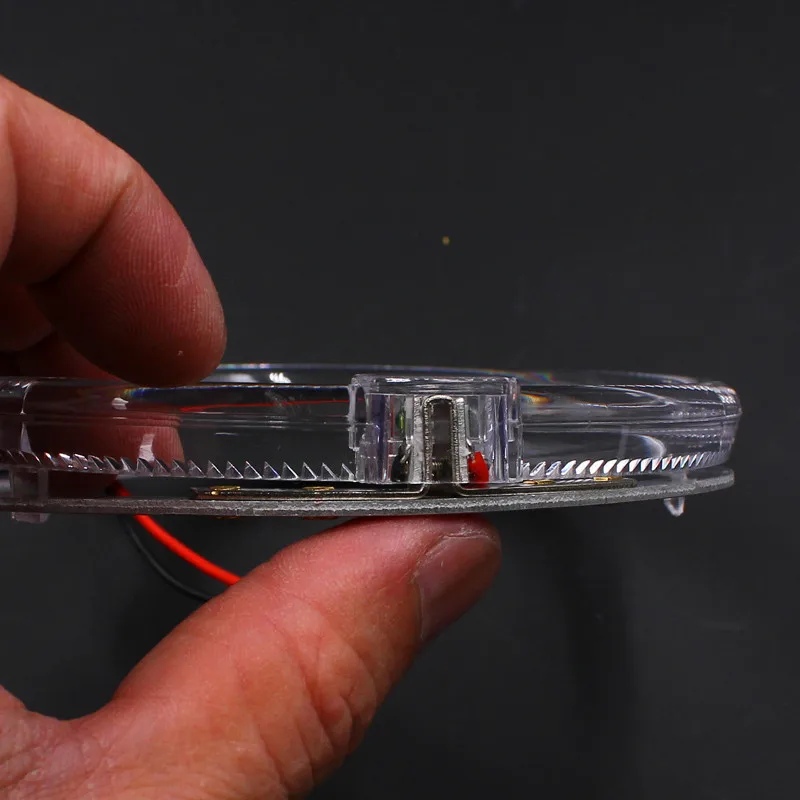 Rockeybright 12 В белые светодиодные глаза ангела светодиодсветильник фары кольцо 80 мм