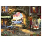 Круглая алмазная живопись, пейзаж 5D, сделай сам, алмазная вышивка, городские наборы, украшения для дома