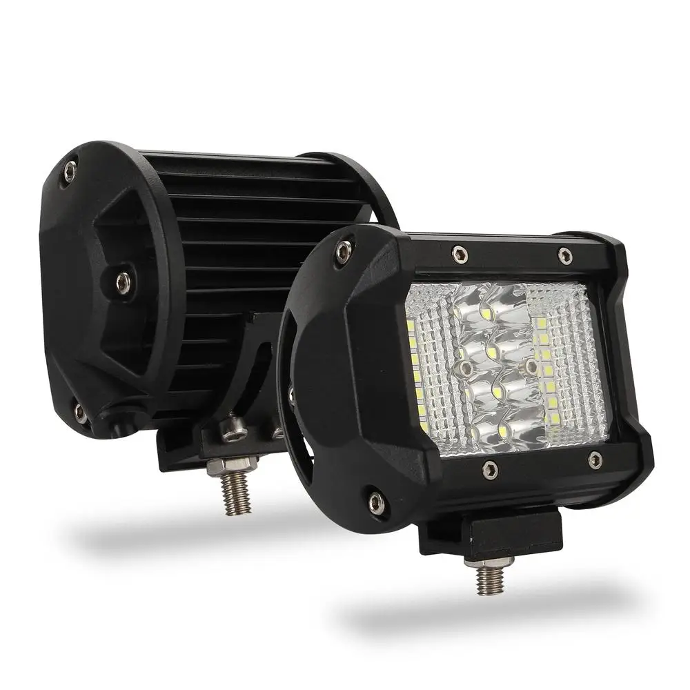 

Светодиодный рабочий светильник 4 дюймовый четырех рядный светильник s 108 Вт бар водонепроницаемые Мокасины светодиодный внедорожный б/у