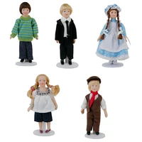 112 dollhouse beautiful miniature porcelain dolls model little pretty girls boys