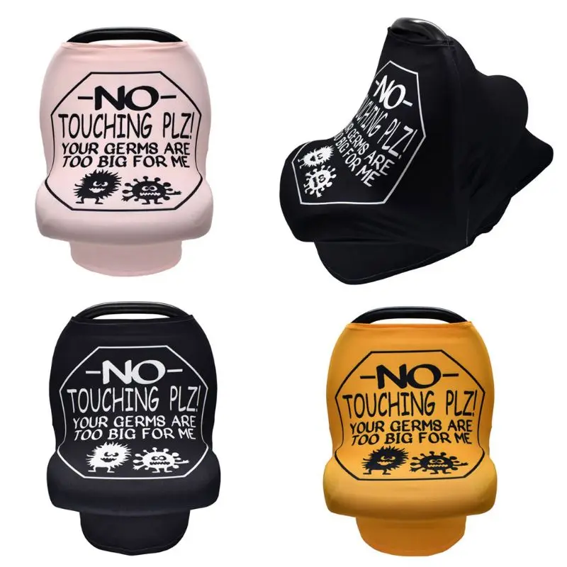 

Safety Stretchy Newborn Infant Nursing Cover Toddlers Baby Car Seat 6 in 1 Cover J2HD