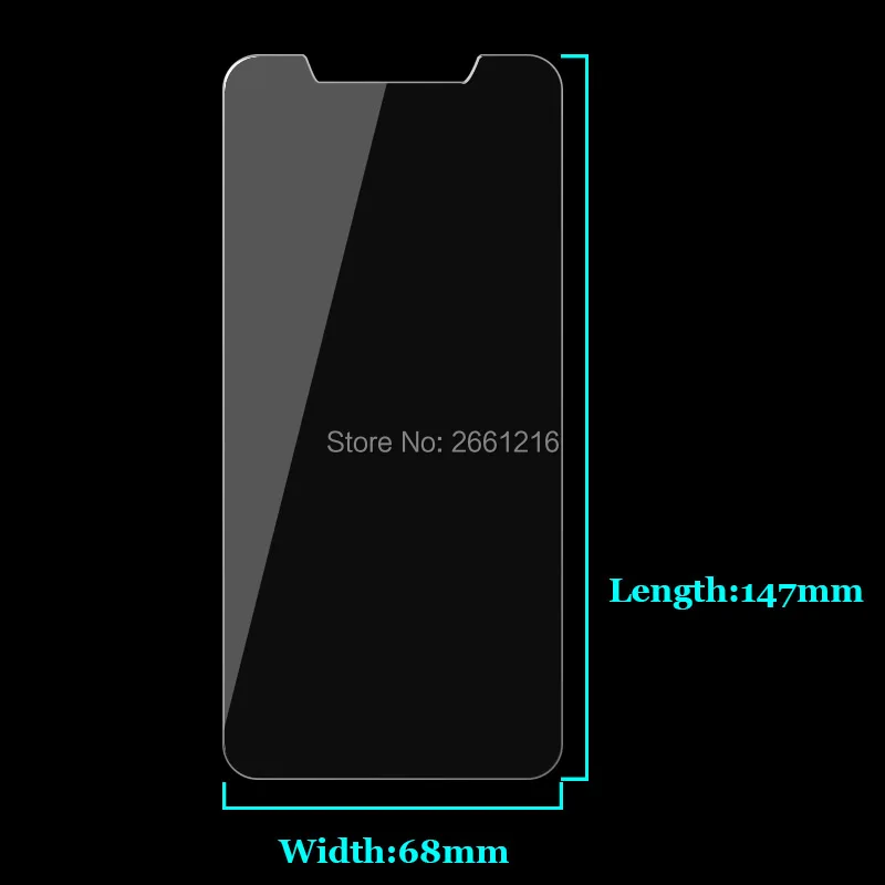 Закаленное стекло 9H 2.5D для Umidigi Z2 / Pro 2 шт./лот Премиум Защитная пленка экрана