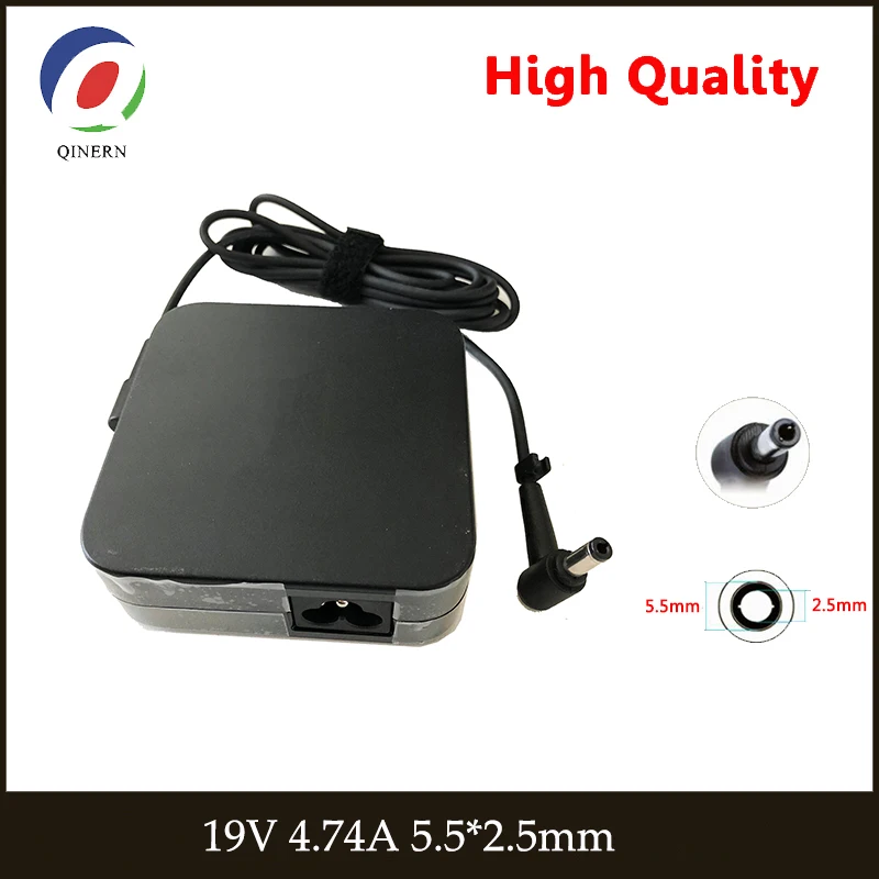 19V 4.74A 5 5*2 5mm 90W адаптер для ноутбука Зарядное устройство ADP 90YD Asus K53 A52F A53E A53S A53U A55VD