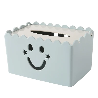 

Simple Living Room Household Tissue Box Tea Table Desktop Carton Restaurant Tissue Paper Storage Box Creative Hollow Papercarton