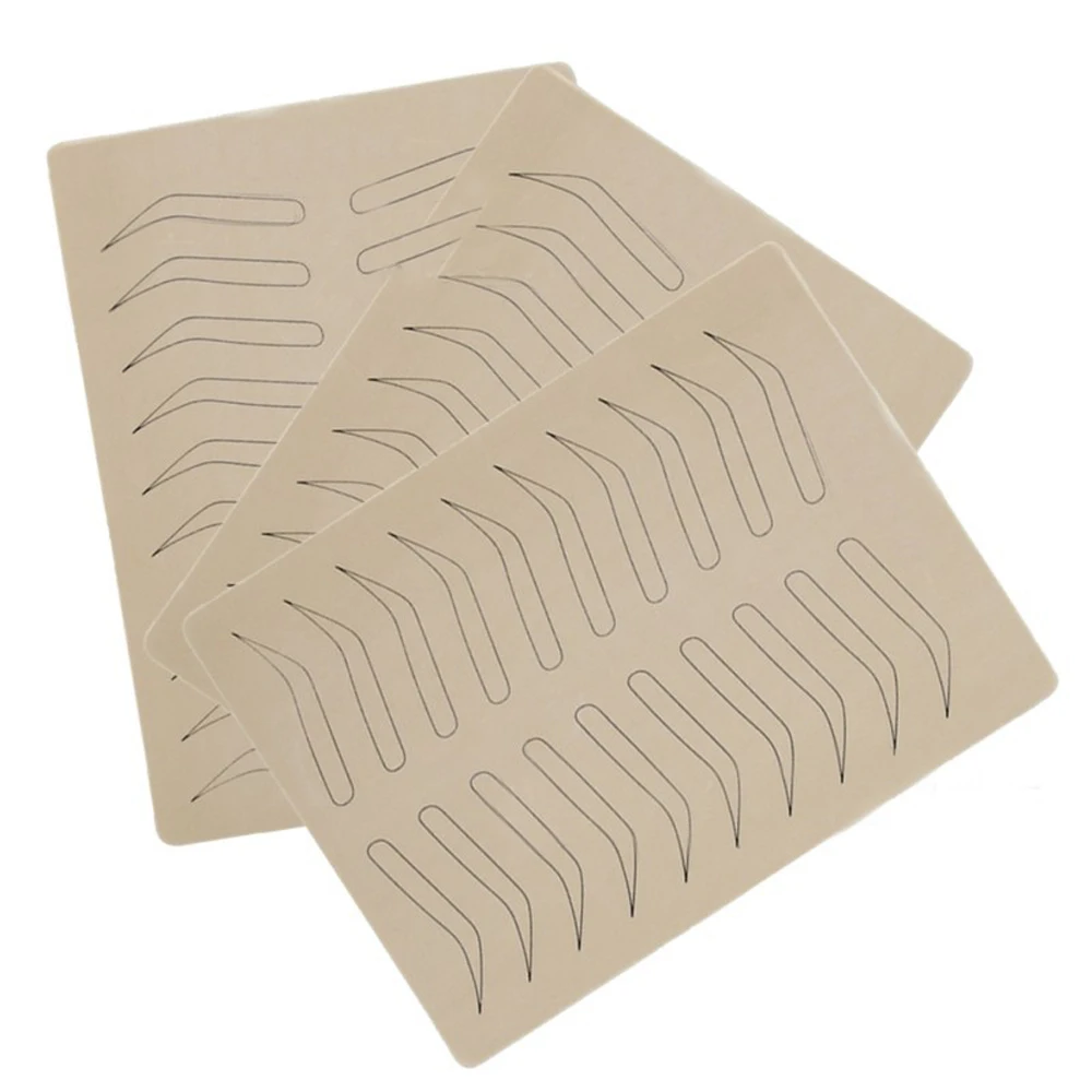 Тренировочная кожа для бровей 1 шт. товары микроблейдинга Перманентный макияж