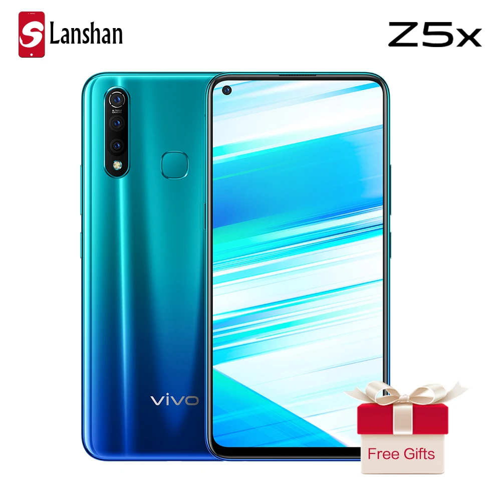 Vivo Z5x смартфон с восьмиядерным процессором Snapdragon710 ОЗУ 8 ГБ ПЗУ 128 5000 мАч|Смартфоны|