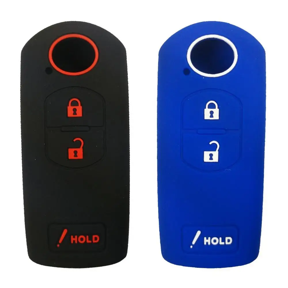 Силиконовый Брелок чехол кожи куртка удаленный БЕСКЛЮЧЕВОЙ ввод протектор для