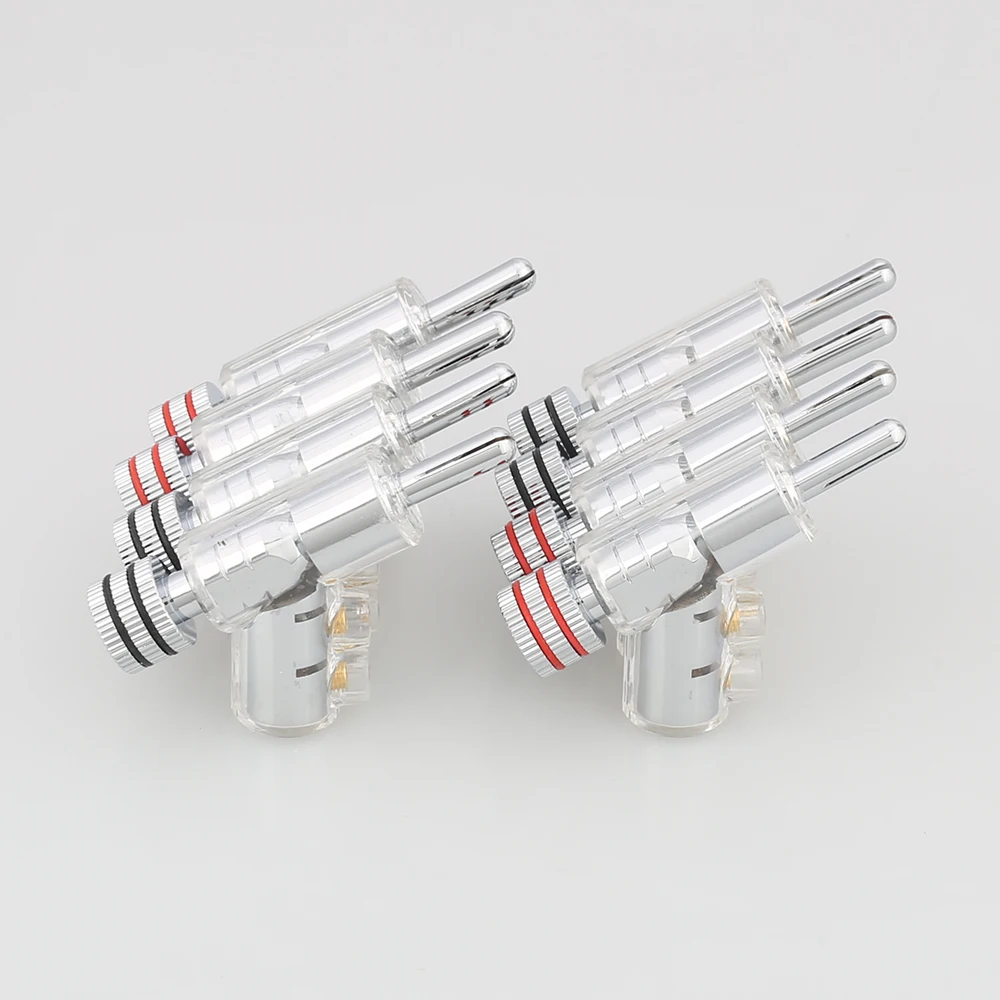 Новый высококачественный родиевый кабель для динамика с замком и штекером типа