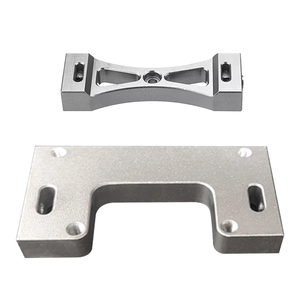 

Metal Steering Servo Fixed Mount Lightweight Replacement Parts Toy DIY Bumper Bracket Kit Beam Off Road For WPL MN RC Car