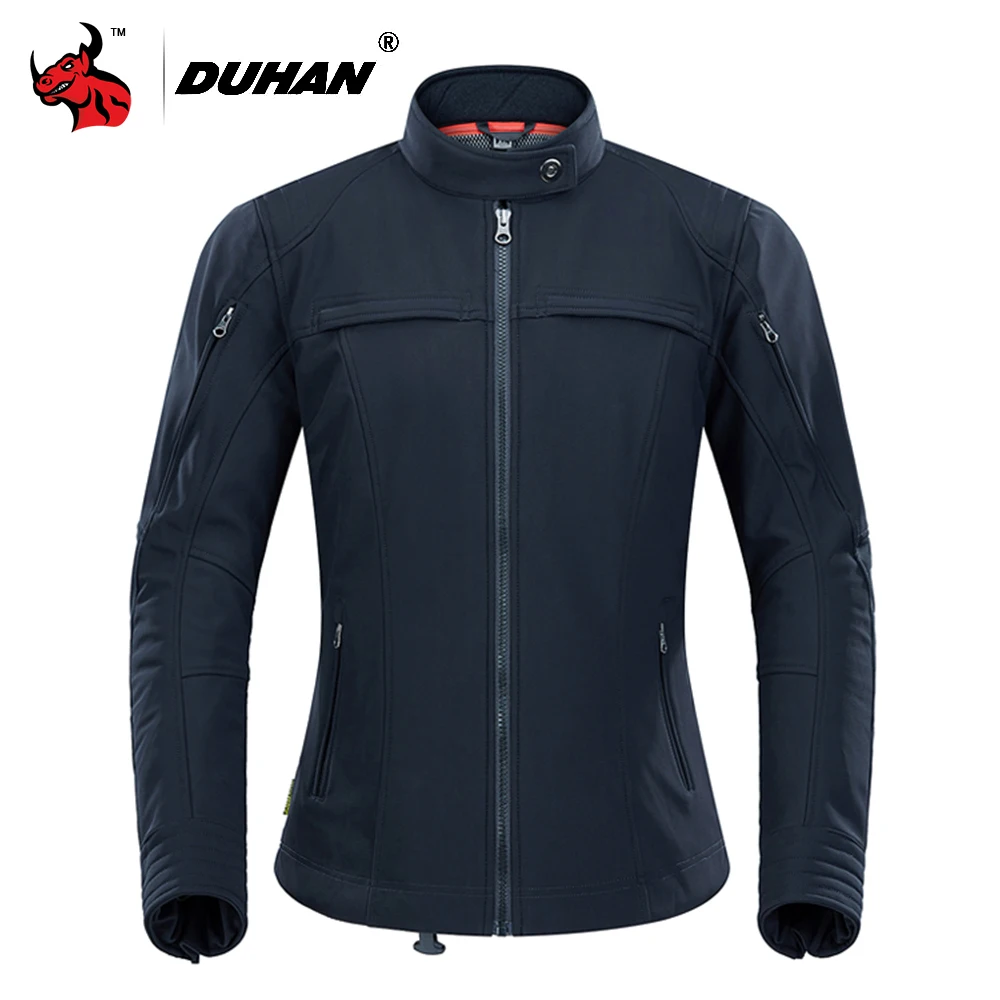 DUHAN мотоциклетные подушка безопасности жилет Для женщин Защитная куртка для
