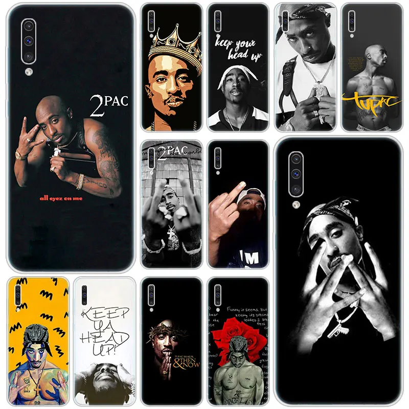 Лидер продаж силиконовый чехол 2Pac Tupac Amaru Shakur для Samsung Galaxy A90 5G A80 A70 A60 A50 A40 A30 A20 A10 S A10E