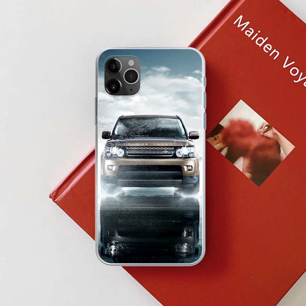 

LAND ROVER luxury car Phone Case cover For iphone 5 5S 6 6S PLUS 7 8 12 mini X XR XS 11 PRO SE 2020 MAX transparent funda soft