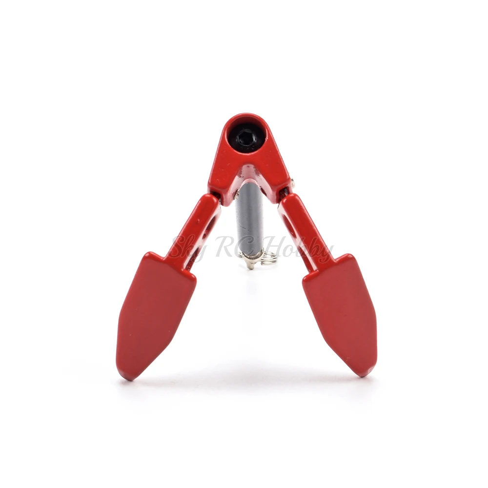 RC Складная лебедка якорь земельный декор с якорем инструмент для 1/10 1:10