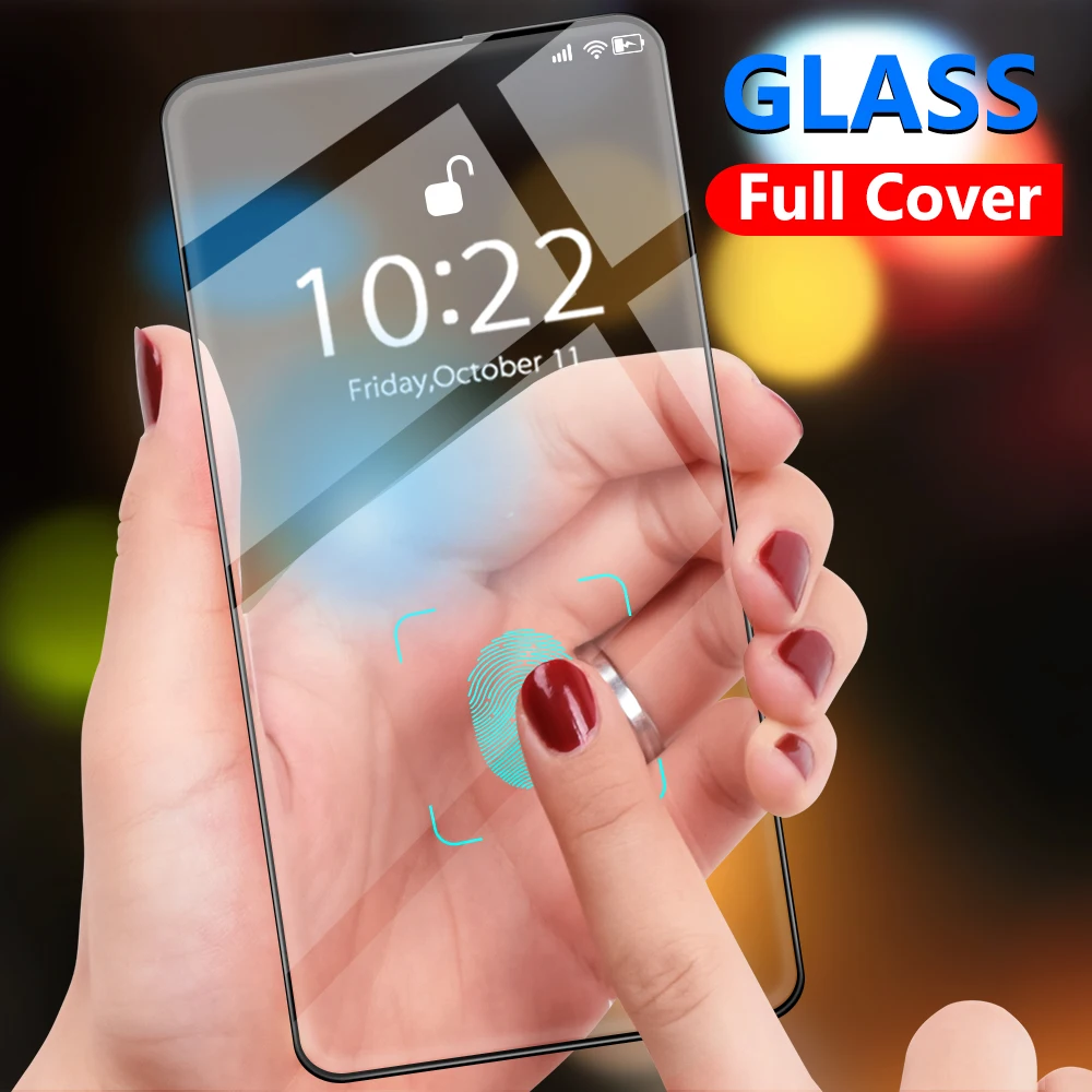 10PCSProtective Glass on the For Samsung Galaxy A51 A21S Screen Protector Glass Film For Samsung Galaxy M11 M21 M31
