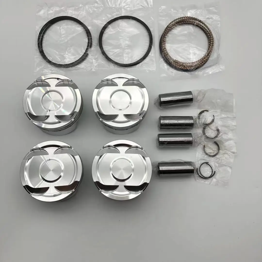 

Forged Piston for Subaru EJ20 EJ205 WRX Lighter Design with Oil Holes for Pin a set for Forester Legacy Impreza